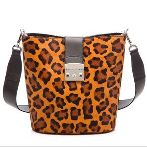 Niquea.d Italian leather bucket bag